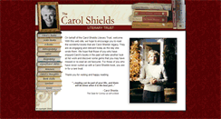Desktop Screenshot of carol-shields.com